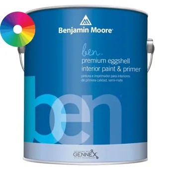 Benjamin Moore Ben Eggshell Interior Latex Paint & Primer (946 ml, Base 2)