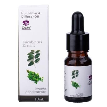 Orchid Humidifier & Diffuser Oil, Eucalyptus & Mint (10 ml)