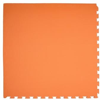 Tinyann Interlocking Foam Activity Mat (100 x 100 x 2 cm, Orange)