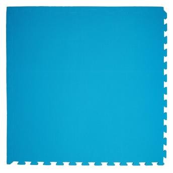 Tinyann Interlocking Foam Activity Mat (100 x 100 x 2 cm, Light Blue)