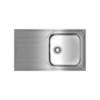 Teka Universe Stainless Steel Inset Reversible Sink (50 x 19.5 x 86 cm)