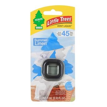 Little Trees Vent Liquid Car Air Freshener (3 ml, Summer Linen)