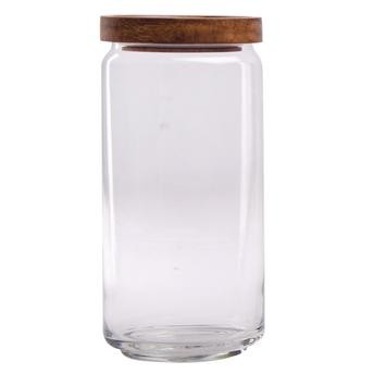 Billi Glass Canister W/ Wooden Lid (1 L)