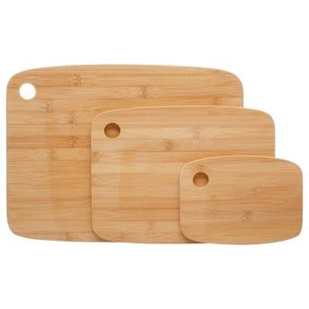 5five Bamboo Cutting Board Set (3 Pc.)