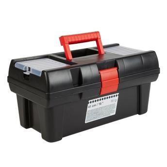 Plastic 3 Compartment Tool Box (41 x 20 cm)