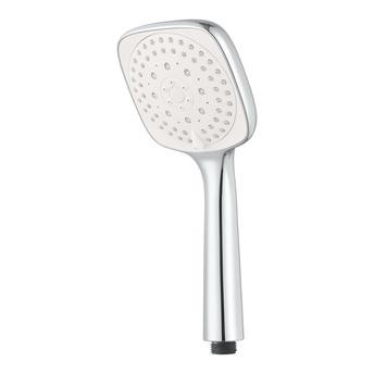 GoodHome Teesta Plastic 3-Spray Pattern Shower Head (110 x 56 mm)