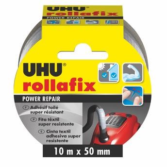 UHU Rollafix Power Repair Waterproof Textile Tape (10 m x 50 mm)