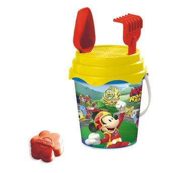 Mondo Mickey Plastic Deluxe Bucket Set (17 cm, 6 Pcs)