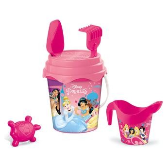 Mondo Princess Plastic Deluxe Bucket Set (17 cm, 6 Pcs)