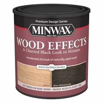 Minwax Premium Design Series Wood Accelerator (946 ml, Charred Black)