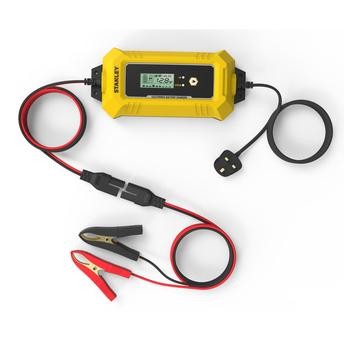 Stanley Battery Charger W/Power Supply Mode & Maintainer (12 V, 5-250 Ah)