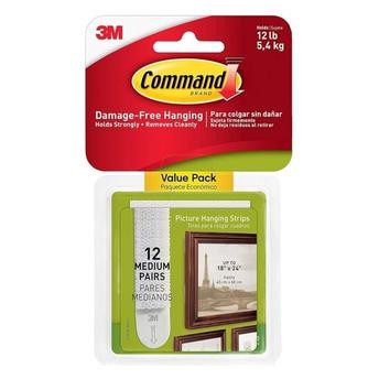 3M Command Picture Hanging Strips (12 Pc.)