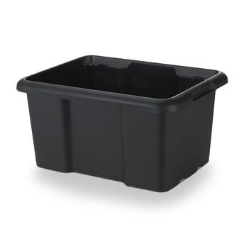 صندوق تخزين قابل للرص بلاستيكي فيتي فورم (29 × 38 × 19.5 سم، 14 لتر)