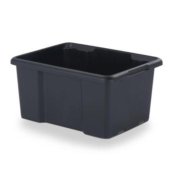 صندوق تخزين قابل للرص بلاستيكي فيتي فورم (36.5 × 45.5 × 23 سم، 26 لتر)