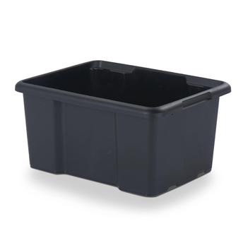 Form Fitty Plastic Stackable Storage Box (39.5 x 55.5 x 29.5 cm, 44 L)