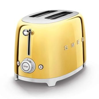 SMEG 50s Retro Style 2-Slice Toaster, TSF01GOUK (950 W)