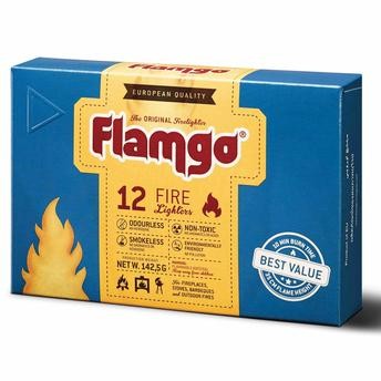 Flamgo Firelighter Cubes Pack (12 Pc.)