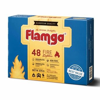 Flamgo Firelighter Cubes Pack (48 Pc.)