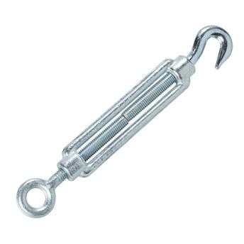 Diall Zinc-Plated Stainless Steel Hook & Eye Turnbuckle (8 mm)