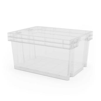 صندوق تخزين شديد التحمل بولي بروبيلين فورم زاجو (400 × 200 × 300 ملم، 15 لتر)