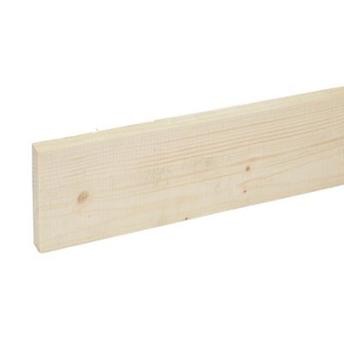 Metsa Wood Whitewood Spruce Rough Sawn Softwood Timber (1.9 x 10 x 240 cm)