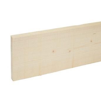 Metsa Wood Whitewood Spruce Rough Sawn Softwood Timber (1.9 x 15 x 240 cm)