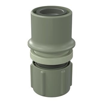 Verve Plastic 2-In-1 Hose End Connector (7.1 x 4.2 x 4.2 cm)