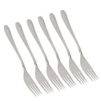 Garnet Stainless Steel Table Fork Pack (6 Pc.)