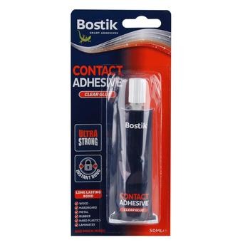 Bostik Contact Adhesive Clear Glue (50 ml)