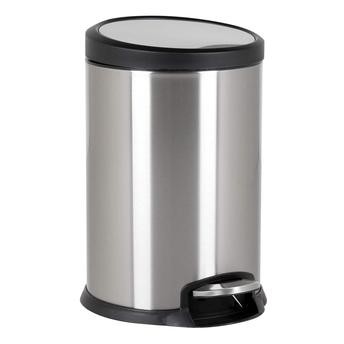 Orchid Stainless Steel Pedal Dustbin (12 L, 23.8 x 36.9 x 36.1 cm)