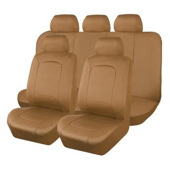 Ace Microfiber Leather Car Seat Cover II Kit (9 Pc.)
