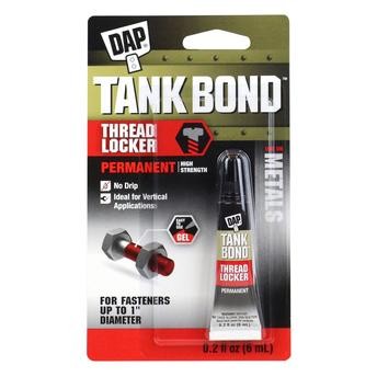 DAP Tank Bond High Strength Thread Locker Gel Pack (78 g)