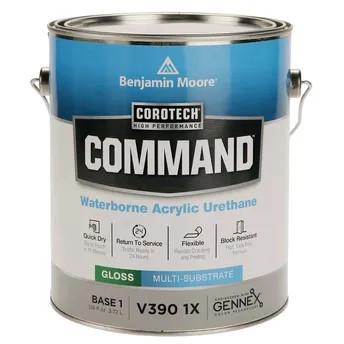 Benjamin Moore Corotech Command Waterborne Interior & Exterior Paint (4.75 L, Base 1, White)