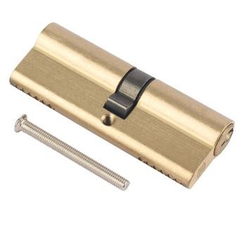 Smith & Locke Brass Cylinder Lock Set (70 x 33 x 17 mm)