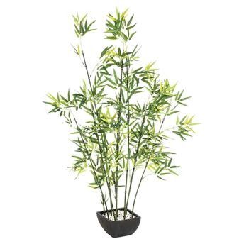 نبات بامبو صناعي مع أصيص (50 × 42 × 122 سم)