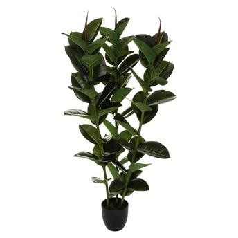 نبات فيكس روبوستا الصناعي مع أصيص (40 × 120 سم)