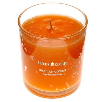 Price's Scented Glass Jar Candle (200 g, Sicilian Citrus)