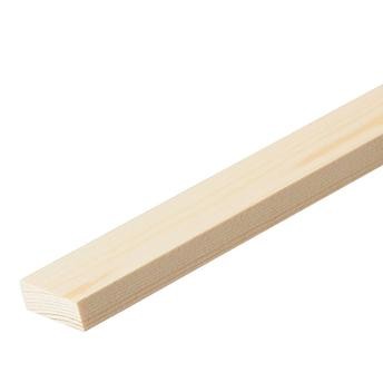 Cheshire Mouldings Smooth Square Edge Pine Stripwood (10.5 x 36 x 900 mm)