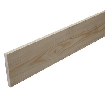 Cheshire Mouldings Smooth Square Edge Pine Stripwood (10.5 x 92 x 900 mm)