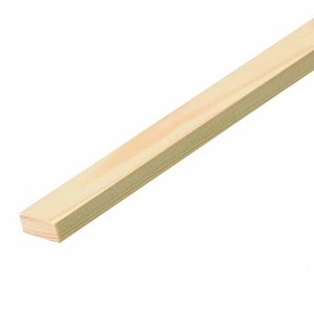 Cheshire Mouldings Smooth Square Edge Pine Stripwood (6 x 15 x 2400 mm)
