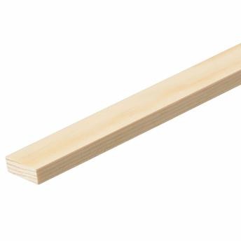 Cheshire Mouldings Smooth Square Edge Pine Stripwood (6 x 21 x 2400 mm)