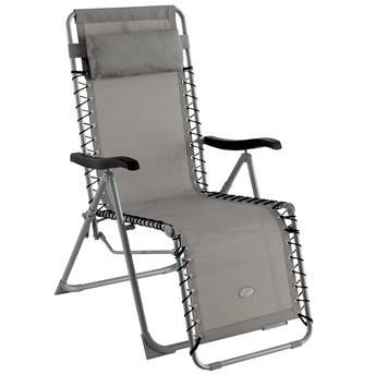 Silos 1-Seater Steel Foldable Relaxing Armchair Generic (64 x 93 x 110 cm)