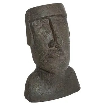 Polyresin Easter Island Statue (16.5 x 12 x 26 cm)