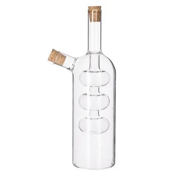 5Five Glass Designed Oil Vinegar Bottle (9 x 21 cm)