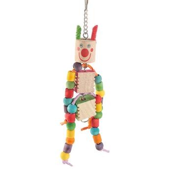 Coollapet Groovy Clown Version 1 Bird Toy (6 x 2 x 16 cm)