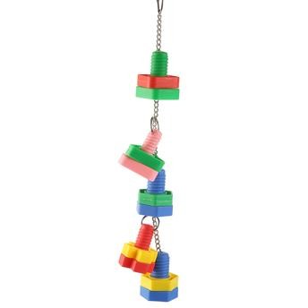 Coollapet Hanging Puzzle Bird Toy (13 x 2 x 6 cm)
