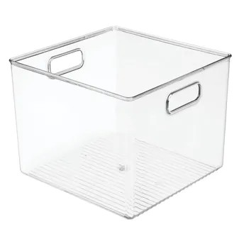 صندوق تخزين للحمام آي ديزاين لينوس (20.32 × 20.32 × 15.24 سم)