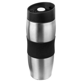 5Five Stainless Steel Insulated Travel Mug (350 ml, Black)