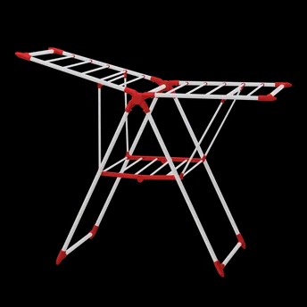 Foldable Carbon Steel Compact Drying Rack (120 x 51 x 80 cm)