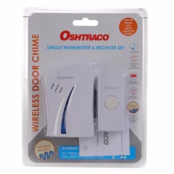 Oshtraco Battery-Operated Door Chime (100 m)